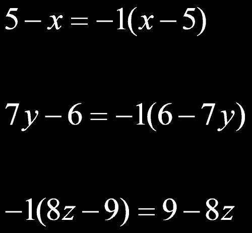 Reduce each term of the polynomial dividing by the GF Reduce each term of the polynomial dividing by the GF (y - )(y + 7) m n(4 n - 7 n) Slide 105 / 11 Slide 106 / 11 Sometimes the distributive