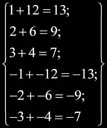 ) Need numbers that multiply to the constant ) and add to the middle number. 4) Write out the factors.