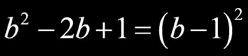 The second term is times square root of the first term times the square root of the third. The sign is plus/minus.