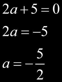 if you were given the following equation? Slide 04 / 11 Solve How would you solve it?