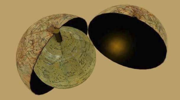 planets, sky) - Virtual restauration - At present 99 globes