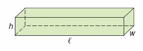 Example: The volume of a box can be found using the expression l x w x h, where l is the length, w is the width, and h is the height.