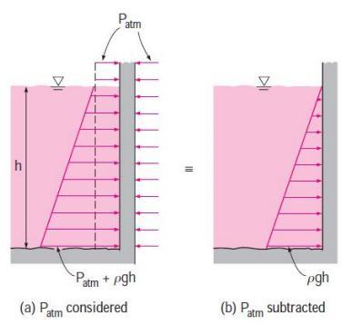Hydrostatic Forces on Submerged Plane Surfaces Hydrostatic forces mean forces exerted by fluid at rest.