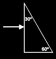 Question 3 (4 marks) Consider the diagram below for a light ray of wavelength 700 nm travelling along the normal from air into a glass prism of refractive index = 1.5.