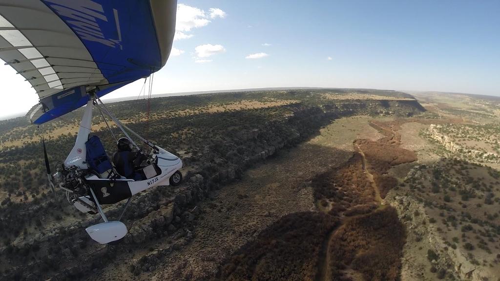 Around 10:30am we crossed the NM/AZ state line and flew along the Zuni River for a while.