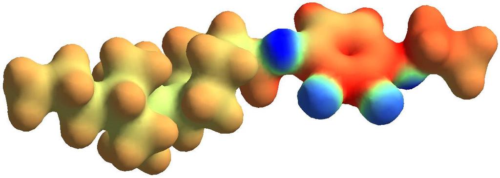 Molecular modeling (HyperChem- molecular modeling software) was performed by running Austin Model I (AM1) and Modified Neglect of Diatomic Overlap (MNDO) calculations in order to estimate the