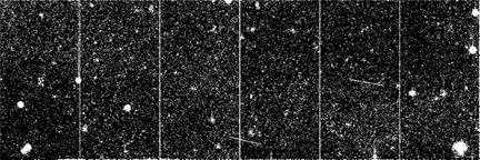 2 deg 2 mosaic (~20% of telescope s focal plane) 11 CCDs, 2048 4096 each filters used: