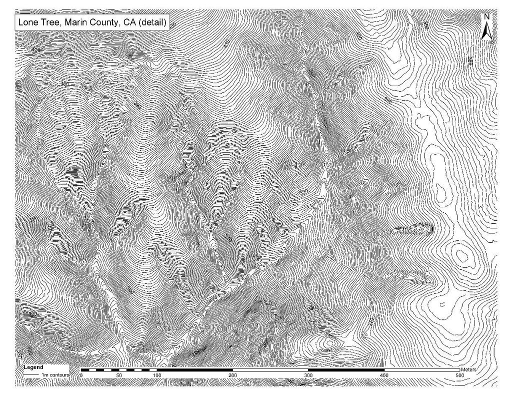 The burst of light detection and ranging (LiDAR) technology gives the ability of generating high-resolution data to topographic maps.