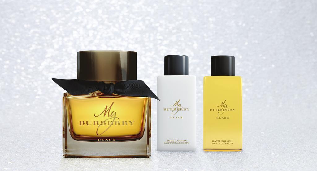 Black Eau de Parfum 90mL, Body Lotion 75mL & Shower Gel 75mL $153, $204