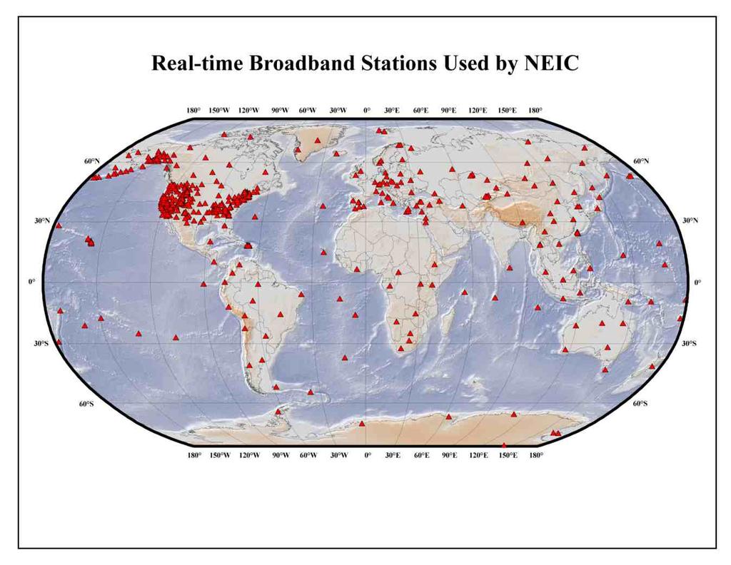Mission Applications - Global Seismicity USGS NEIC - Global
