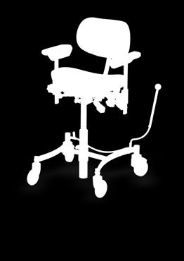 With only four wheels, tracking of the chair is easier, when pushed or walked.