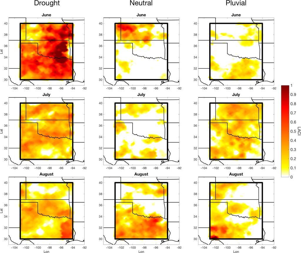 Drought Versus Pluvial Land-Atmosphere Coupling Dry Coupling Wet Coupling Basara, J. B., and J. I.