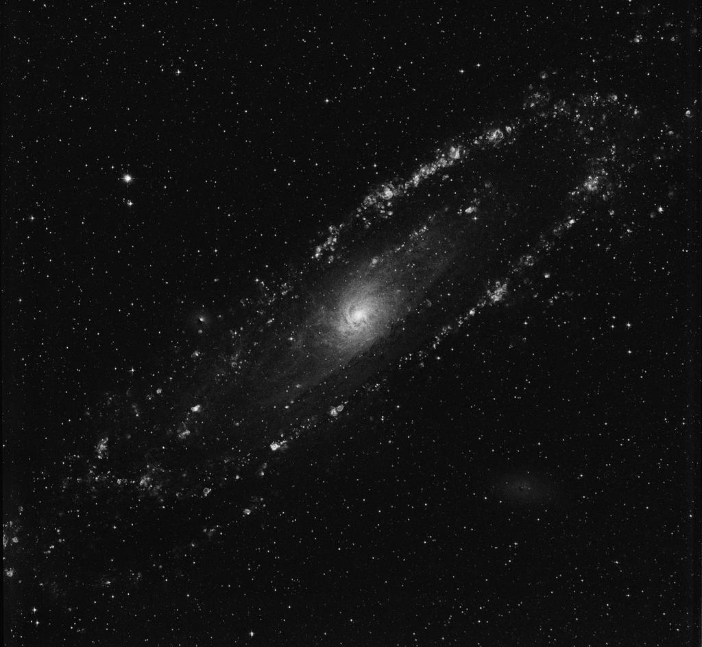 Andromeda Galaxy M31 most Hα in M31 arises from gas photoionized by hot massive