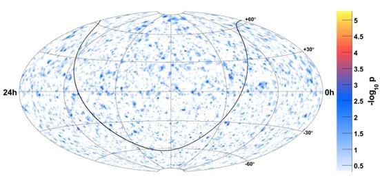 Southern hemisphere: cosmic ray muon background Accepted ApJ, arxiv: 1012.