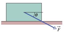 2 kg block is: [Ignore the air resistance] A) 4.0 m/s 2 B) 1.3 m/s 2 C) 6.0 m/s 2 D) 8.2 m/s 2 E) 2.7 m/s 2 Q5. A 5.00 kg block is pushed along a horizontal floor by a force F of magnitude 25.