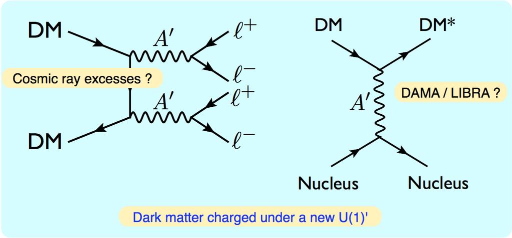 Additional motivations A sub-gev mass for the A could explain dark matter anomalies.