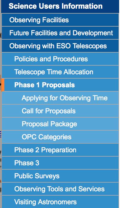From ideas to proposals ESO s observing seasons (aka, Periods) Apr 1 Sep 30 à Next Period will be P101 (as of Apr 1) Oct 1 Mar 31 à Next deadline: Mar 28 (CfP102) 2 Calls for Proposals