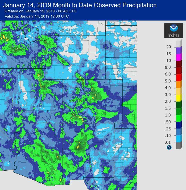 images above use daily precipitation statistics from NWS COOP,