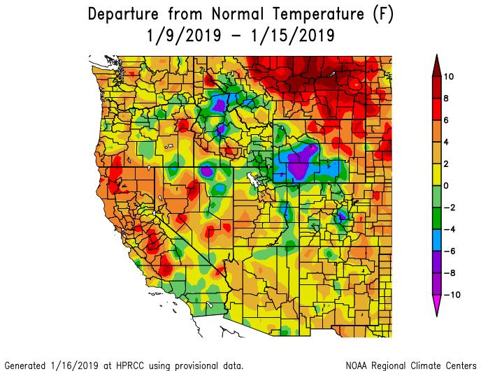 The above images are available courtesy of NOAA s Evaporative Demand Drought Index (EDDI).