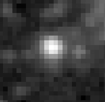 Bright star viewed with ground-based telescope Same