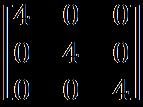 Unit Matrix A diagonal matrix of order n which has unity for all its diagonal