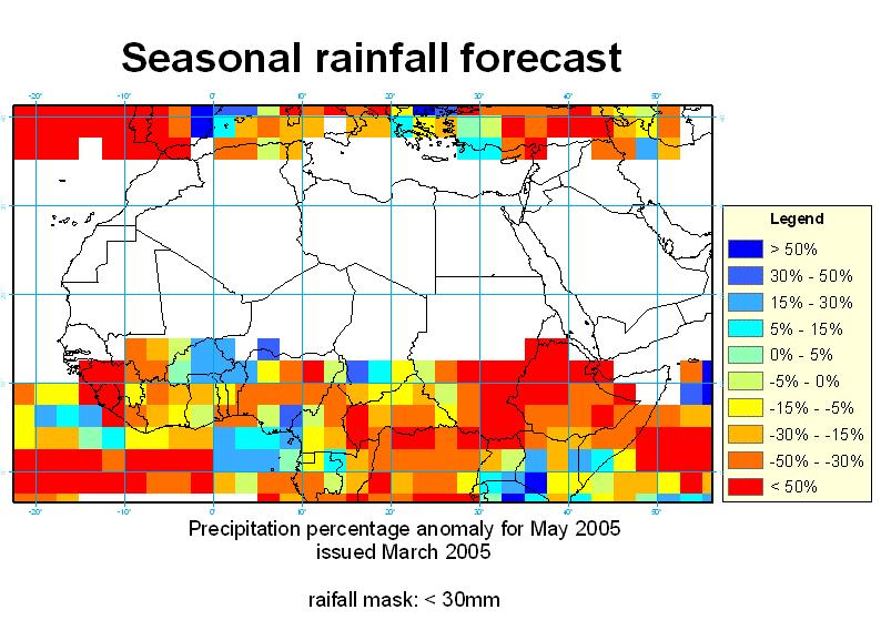 Seasonal Rainfall