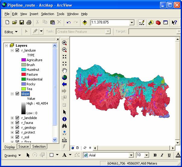 GIS BASED ROUTE SELECTION Raster Network Analysis and Queries In this