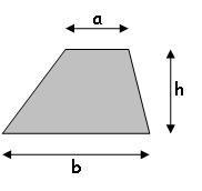 b x h Area = l x w Area = 2 Trapezium