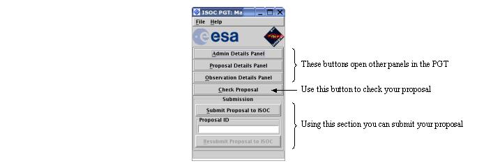 Software User Manual Page: 6 of 19 2 Proposal Generation Tool (PGT) PGT can be downloaded from: http://integral.esac.esa.int/isoc/operations/html/pgtao7.