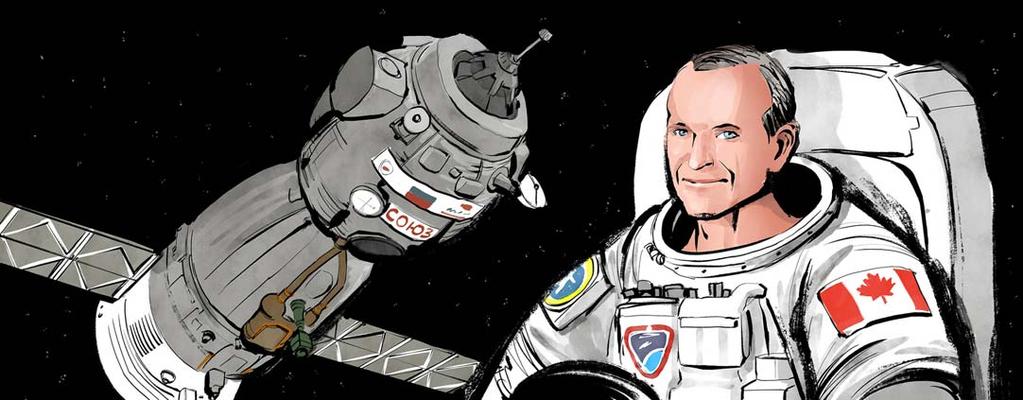 David Saint-Jacques is seeing stars. On December 3, Canada s newest astronaut blasted off from Khazakstan in a Russian Soyuz rocket.