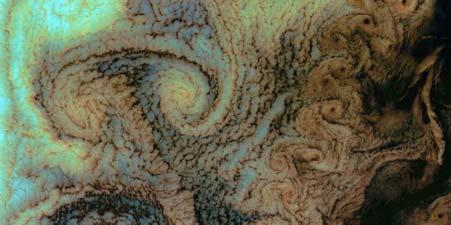 The vortices in this image were created when