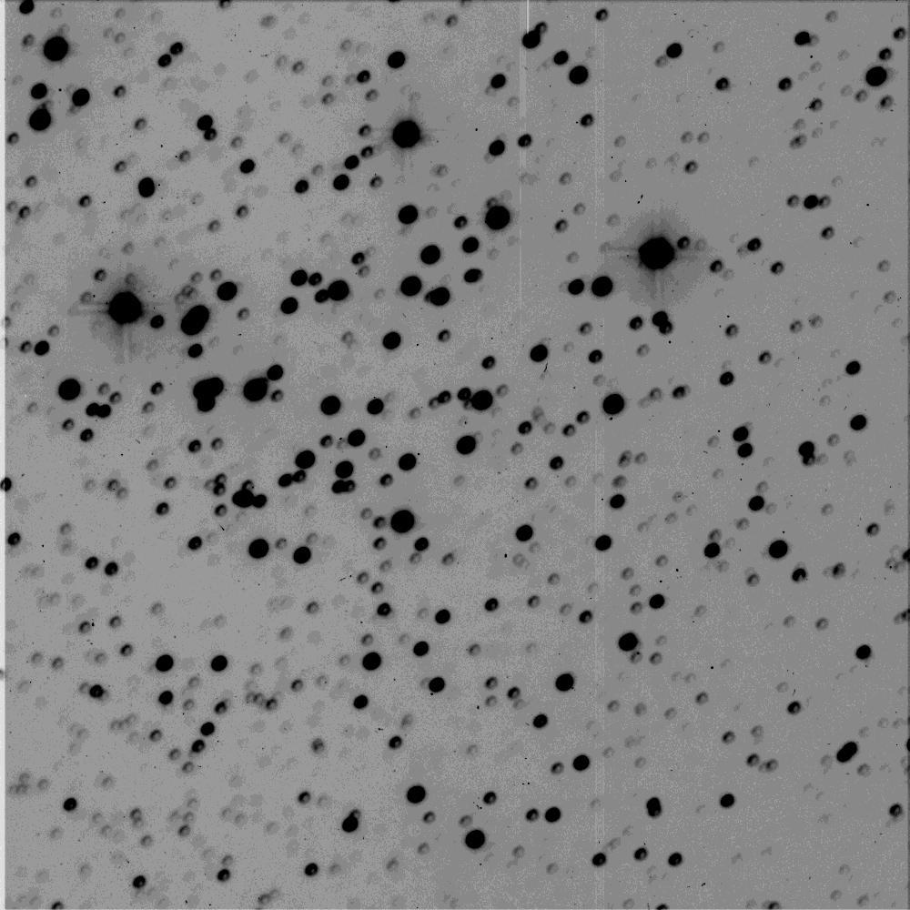 M. Viskum et al.: A search for δ Scuti stars in northern open clusters. I 163 NGC 7062 Fig. 8. CCD frame of the cluster NGC 7062. The position of the detected variable is given by its number.