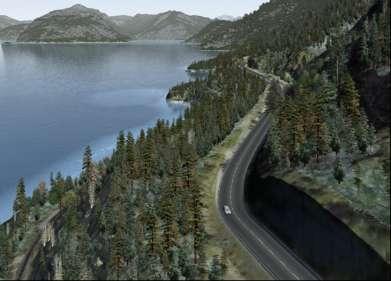 12 CASE STUDY: GOLDER ASSOCIATES Golder [Associates] is competitive in 3D model of the Sea to Sky highway design in British Columbia The use of geospatial information and technologies increases our