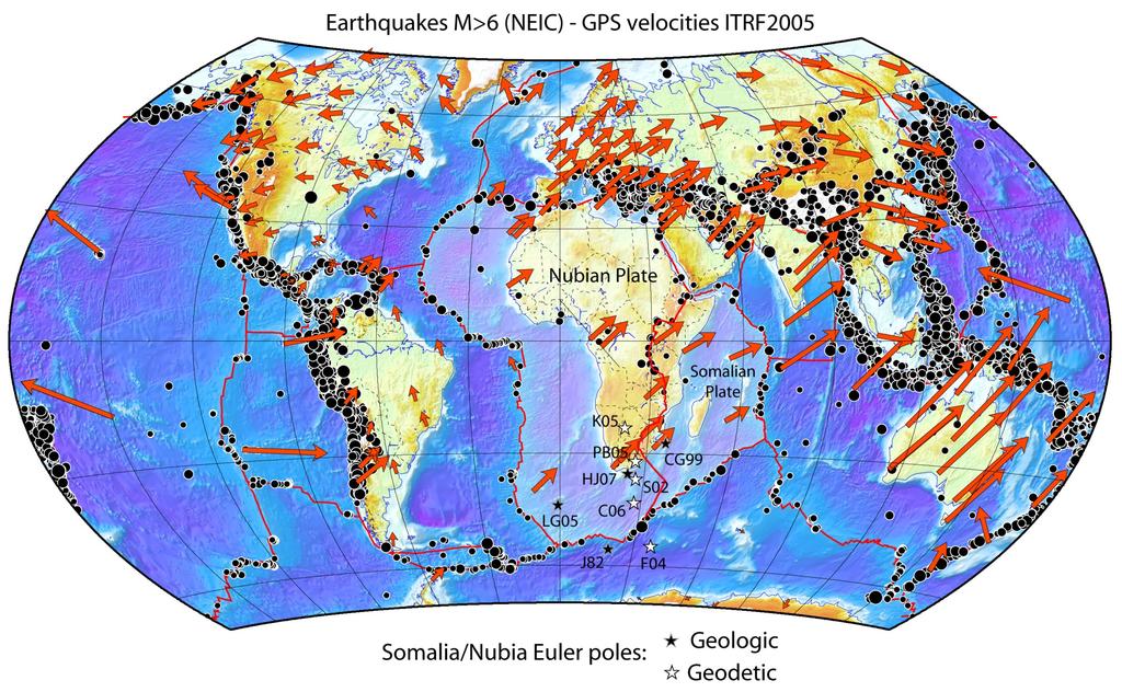 Most earthquakes are