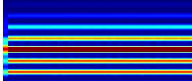 mplitude distriution. All spectrogrms re mde with fst Fourier trnsform window length of 1 s... 1. 1. f 1e 7 8...3.
