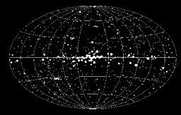 The bright x-ray sky mostly point sources (AGN, SNR, black holes and neutron stars) HEAO survey completed 1978 841 sources mostly binary systems containing a neutron star or a black hole.