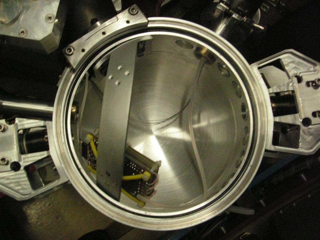 Side view Beam Reaction chamber of