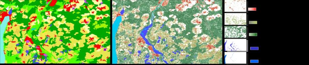 Sentinel-2: Paradigm Change From semi-automatic CORINE landcover, HR land cover products (20x20m) to operational,