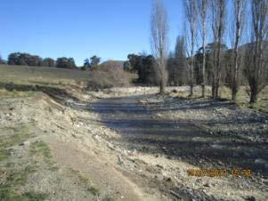 6.13 Paddys River Management Unit 6.13.1 Site 51 Issue: Bank erosion and sedimentation Location: E 675436 N 6076780 Waterway: Tidbinbilla Creek