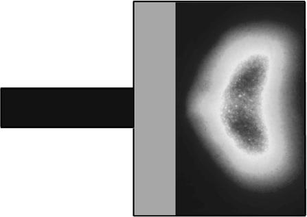Figure 4 (a): Compact flame Figure 4 (b): Flashback flame Figure 5: Burner Regimes Laser Induced Fluorescence Imaging and Measurements The phenomena occurring in LPP devices, such as flashback, are