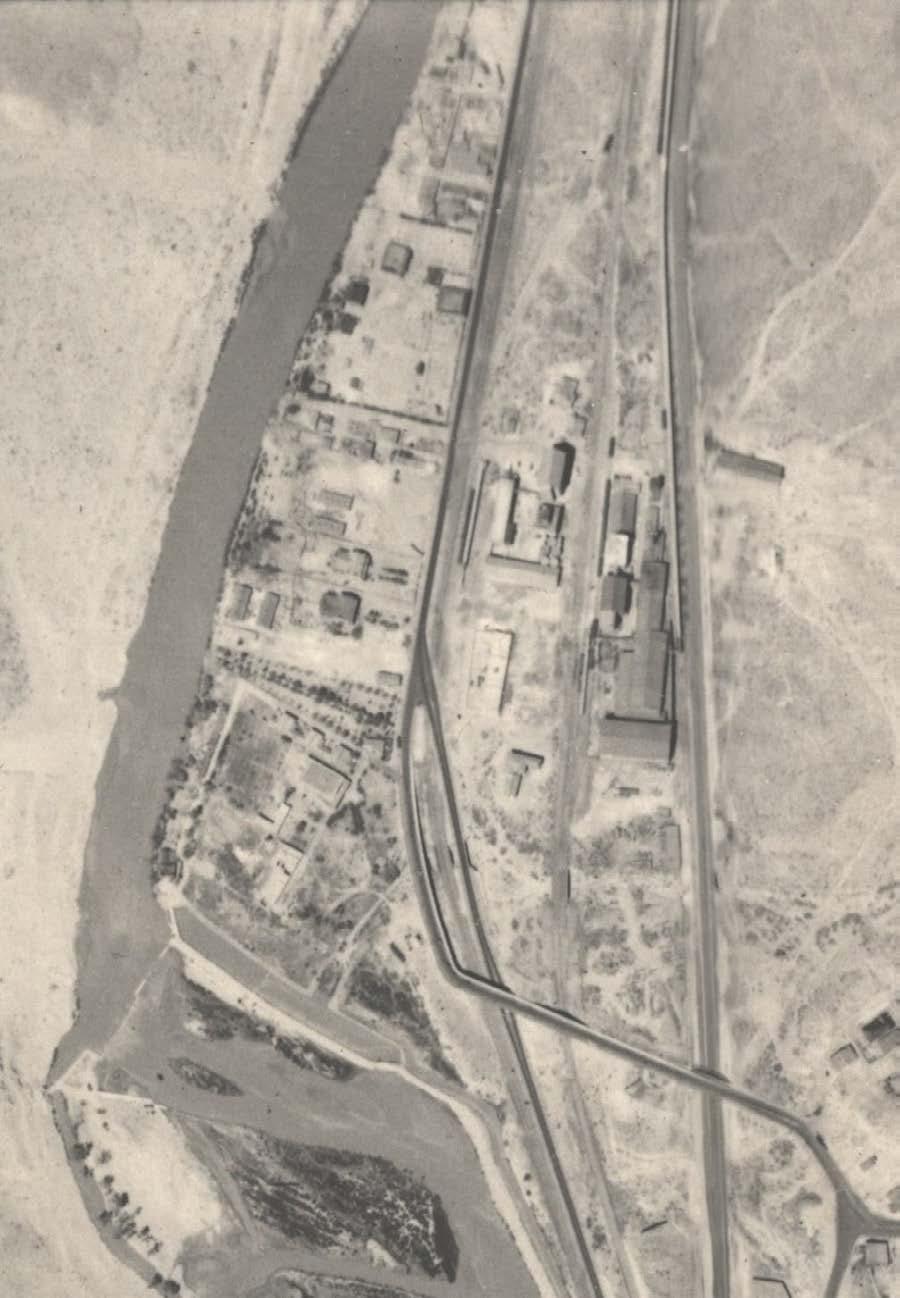 1928 Aerial Photograph, courtesy IBWC (International Boundary and