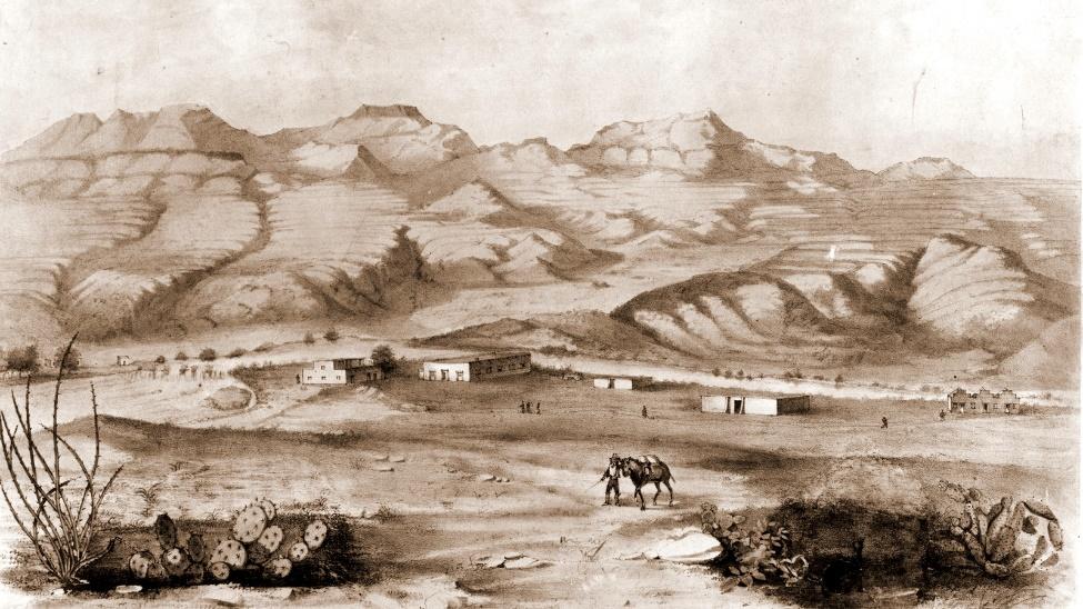1851 showing Hart s Mill (left) and
