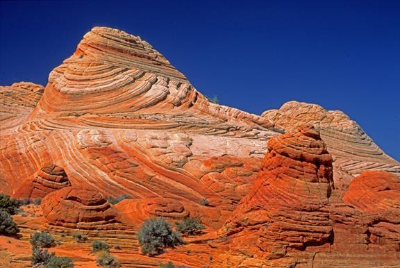 Cross-Bedding Cross-bedding is formed as layers of sediment are deposited across a horizontal