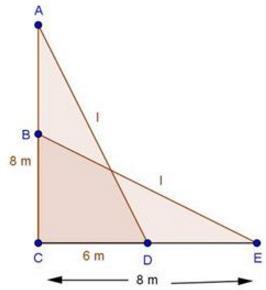 AD = AD [Common] Then, ABD ACD [By RHS condition] BD = CD = 7 cm [By c.p.c.t] In ADB, by Pythagoras theorem AD 2 + BD 2 = AB 2 AD 2 + 7 2 = 25 2 AD 2 = 625 49 = 576 AD = 576 = 24 cm 7.