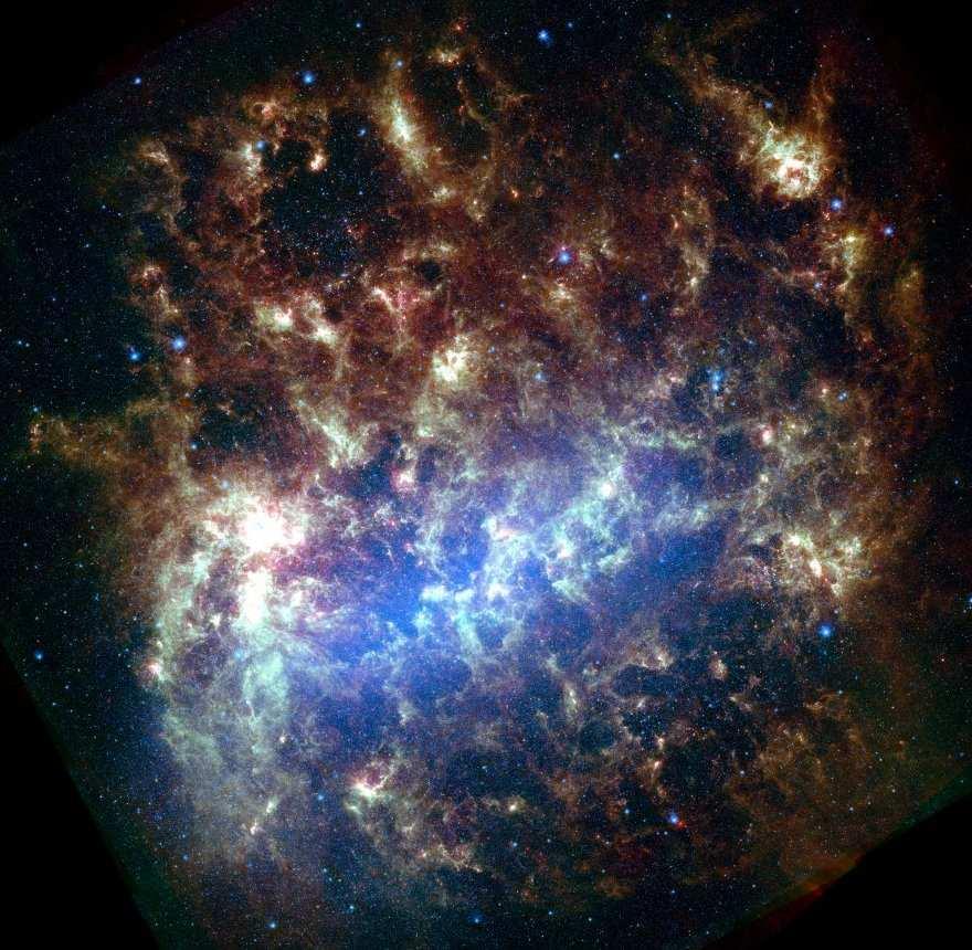 interstellar medium, and that is being consumed by star formation.