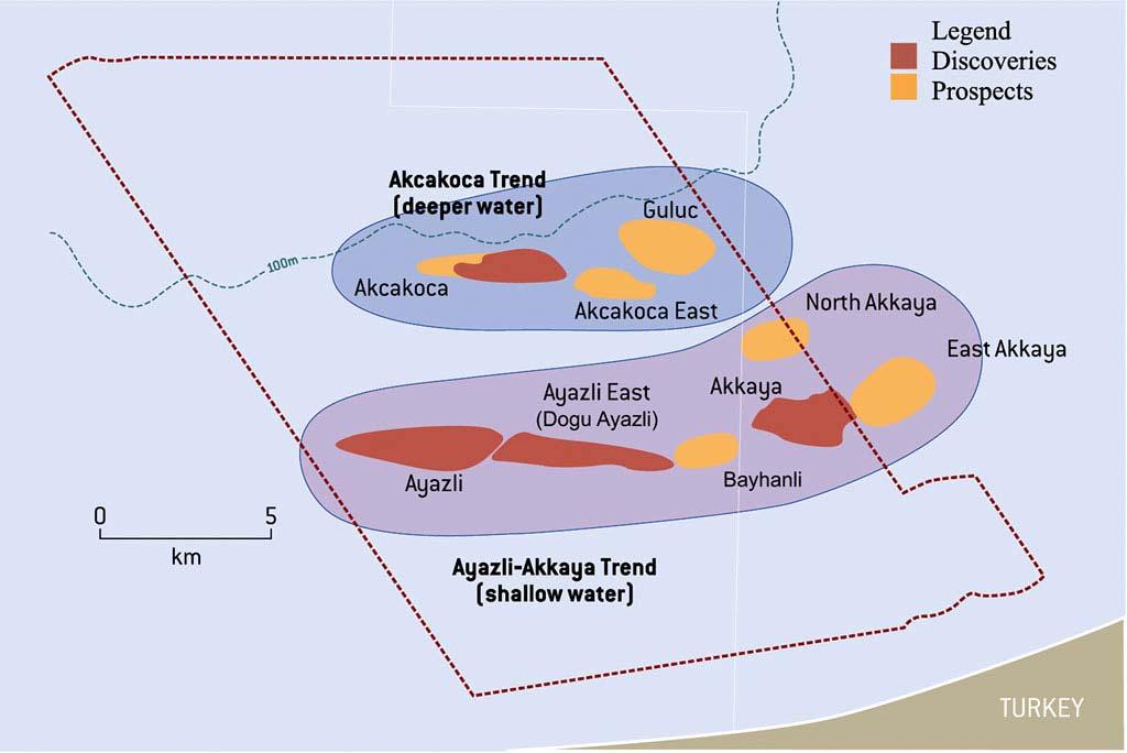 South Akcakoca Sub-basin basin represents 50 000 acres 498