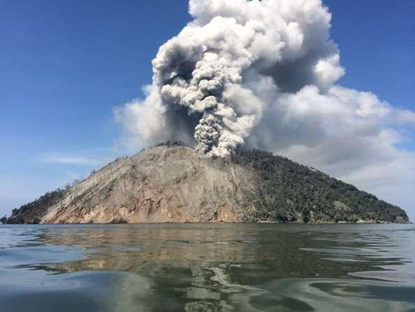 Recent Activity Lava surfaced SE of island on January 11 th Lava dome grew and then collapsed, disappeared completely on February 9 th following strong
