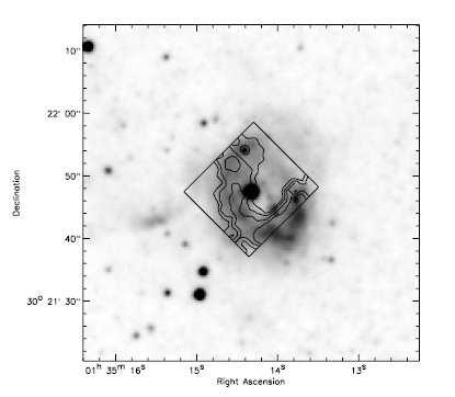 Crowded field 3D spectroscopy in nearby galaxies LBV