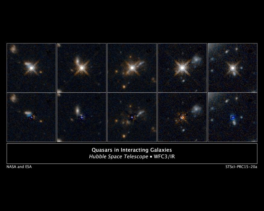 Dusty Quasars QSO + host host NASA, ESA, and E.