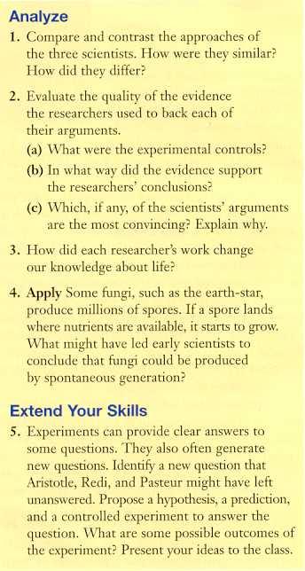 elements of their research.
